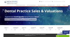Desktop Screenshot of practicesfordentists.com